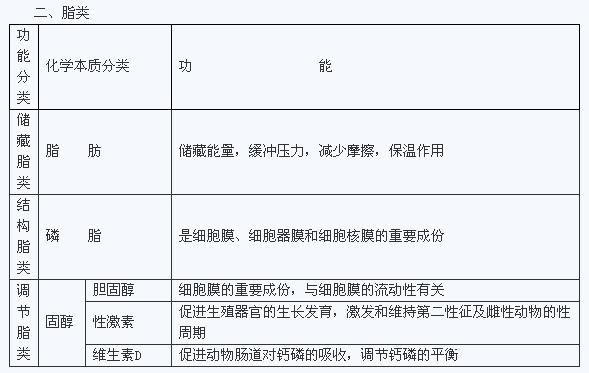 家政讲解:脂类